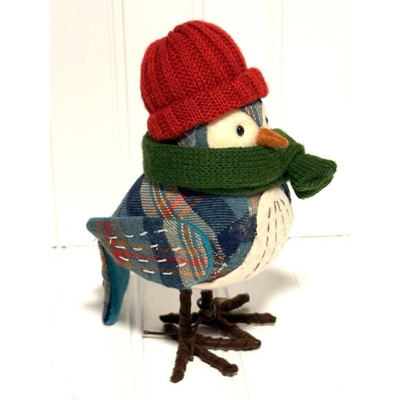 Featherly Friends Trapper Spritz Bird 2016 Red Hat Target Birds Holiday Autumn - Picture 3 of 7